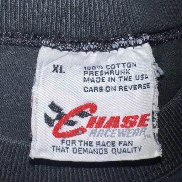 Vintage Chase Dale Earnhardt The Man T Shirt Size XL 90s All Over Print Nascar - Picture 2 of 4